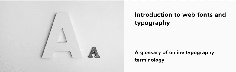 Introduction To Web Fonts And Typography